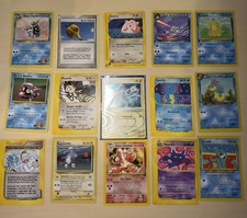 lotto carte pokemon vintage