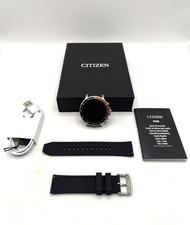 Citizen CZ Smart P990MV-01 Wear OS Fitness Tracker Black Silicone 48 CP3017413 