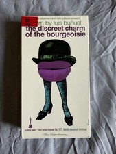 Luis Bunuel The Discreet Charm of the Bourgeoisie VHS Home Vision Cinema Rare