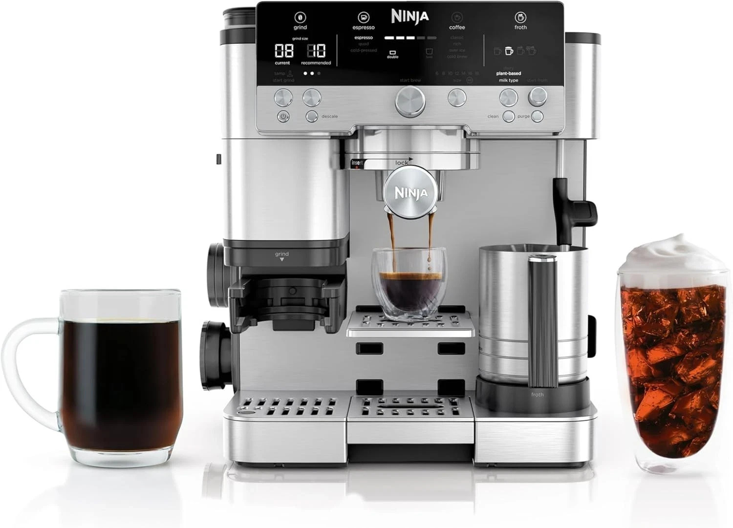 Ninja ES601 Luxe Cafe Fully Automatic Espresso Machine