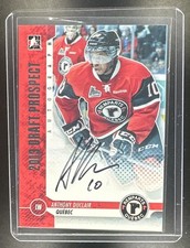 2013 In The Game Draft Prospects Anthony Duclair Auto Silver
