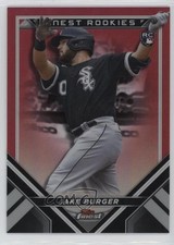 2022 Topps Finest Rookies Design Variation Red Refractor 2/5 Jake Burger kq9