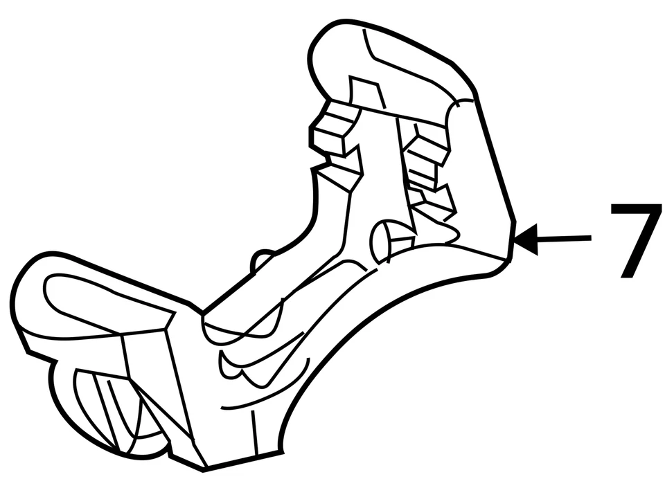 Chevrolet Pontiac Malibu G6 2004-2012 soporte, FRT BRK CLPR 22705377 - NUEVO OEM Foto 4 de 4