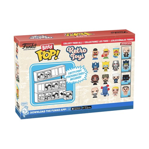 Funko POP! Juguetes retro Bitty, paquete de 4, serie 2 - Imagen 3 de 4