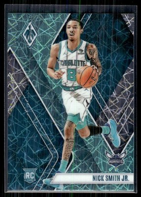2023-24 Panini Phoenix Green Velocity Nick Smith Jr. Charlotte Hornets #255