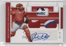 2020 Panini National Treasures Holo Silver 7/10 Deivy Grullon #GGS-GR Auto 10fh