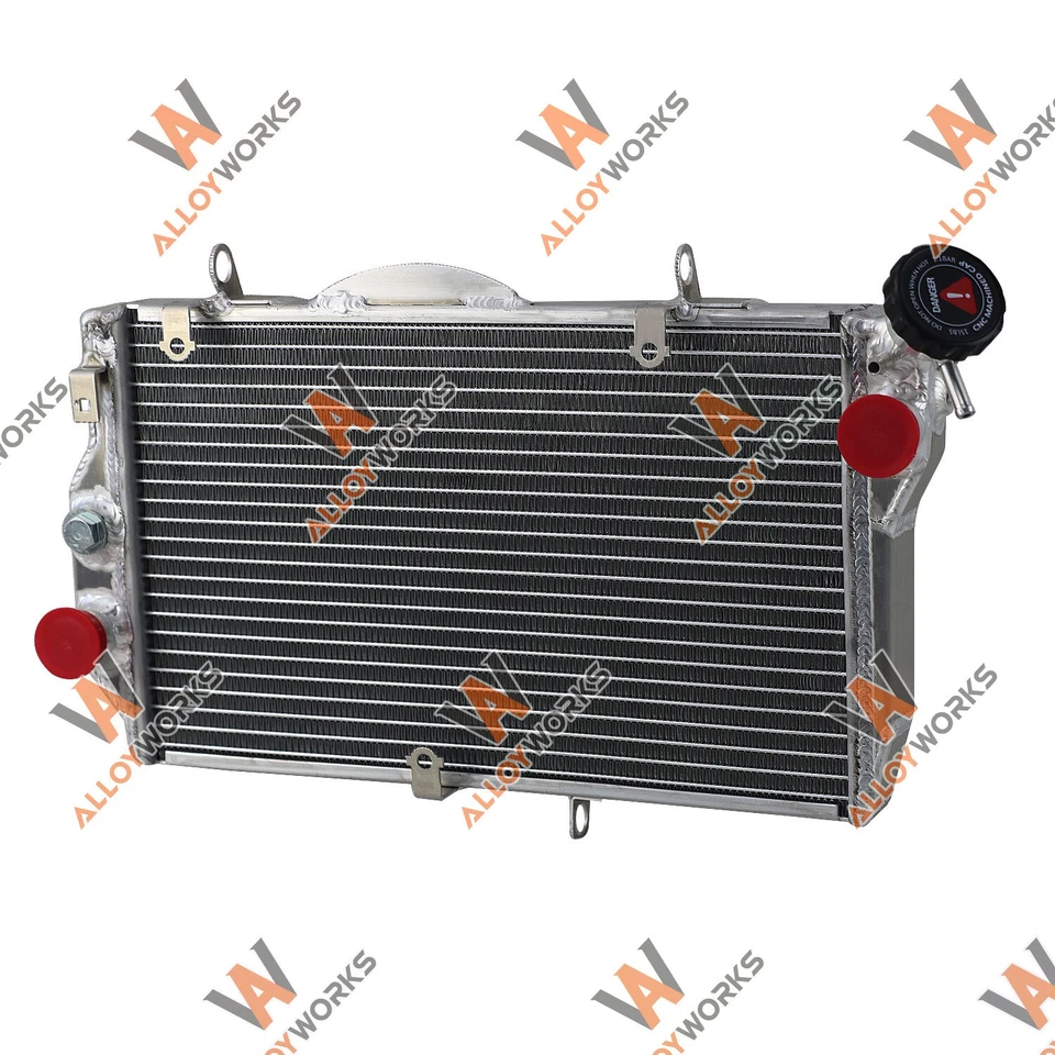 Radiador completo de aluminio apto para Honda CBR1100 CBR1100XX Blackbird 1997-2003 1999 2000 Foto 4 de 4