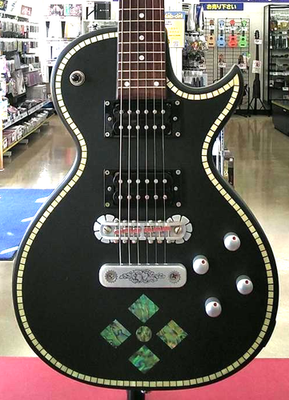 ZEMAITIS C24SU BLACK PEARL DIAMONDゼマイティス ZEMAITIS Casimere Superior Series Black Pearl Diamond Guitar C24SU