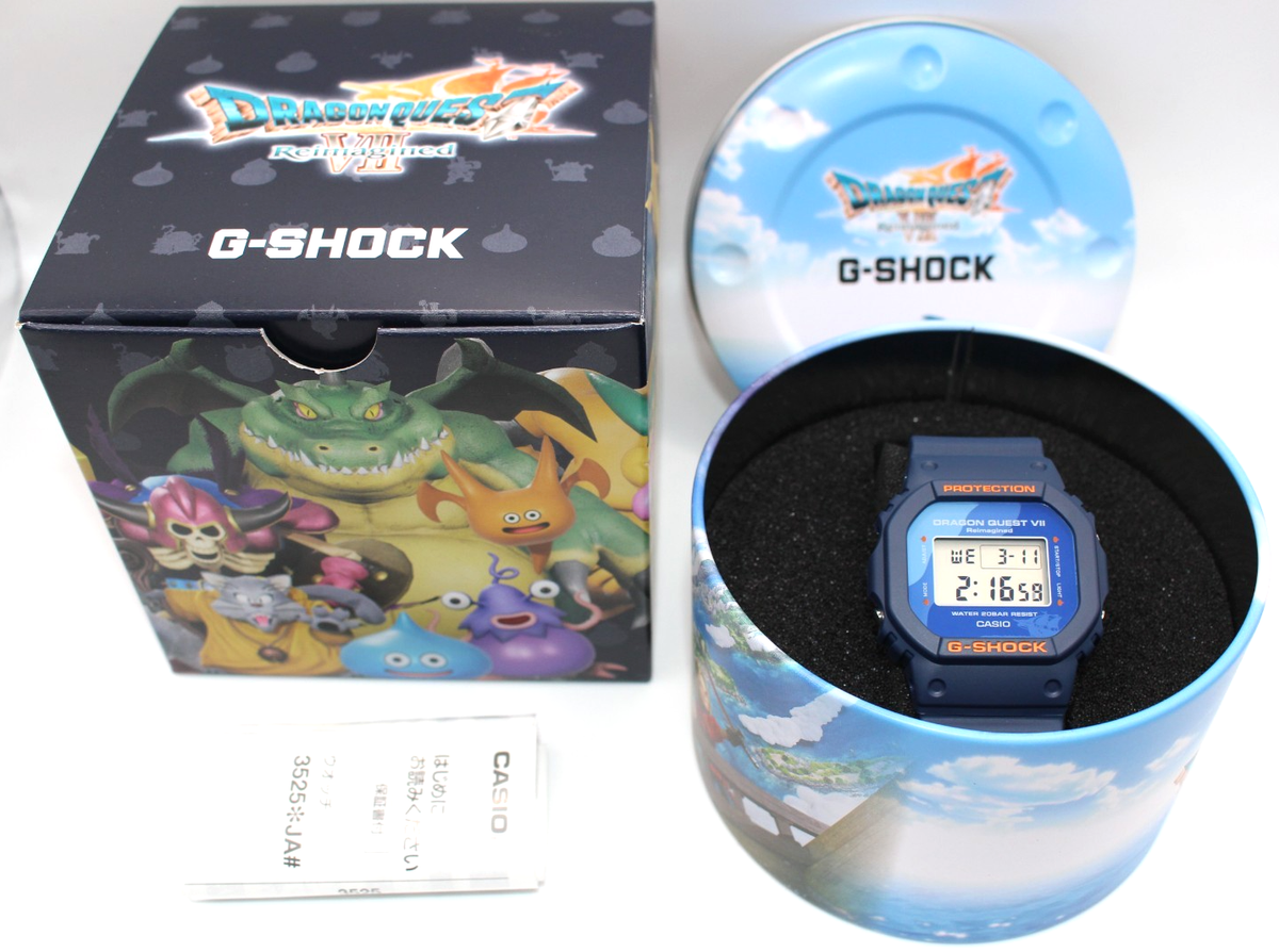 CASIO G-SHOCK DW-5600 Dragon Quest VII Reimagined SHIPS Limited