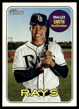 2018 Topps Heritage Mallex Smith Tampa Bay Rays #505