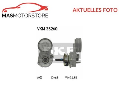 SPANNROLLE FÜR KEILRIPPENRIEMEN CENTRE SKF VKM 35260 A FÜR SAAB 9-5 1.6 TURBO