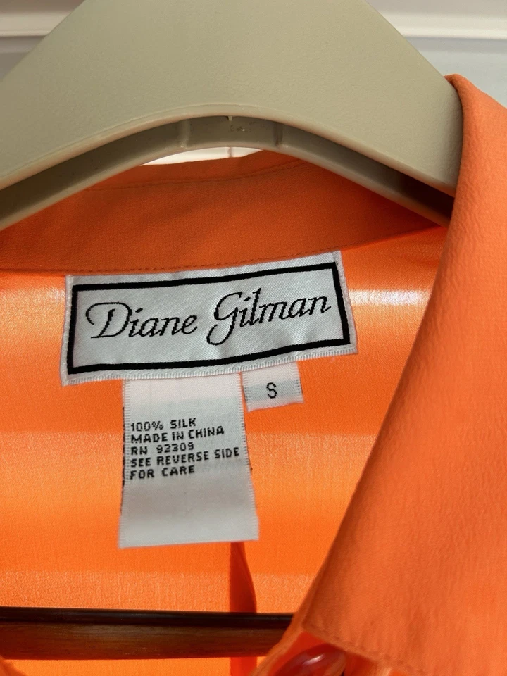 Blusa Retro Vintage Seda Caballo Western Ecuestre Bling Lentejuelas Talla S Foto 2 de 4