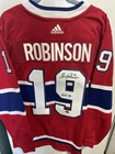 Fanatics Under Wraps NHL Home Red Canadiens Larry Robinson Autographed Jersey