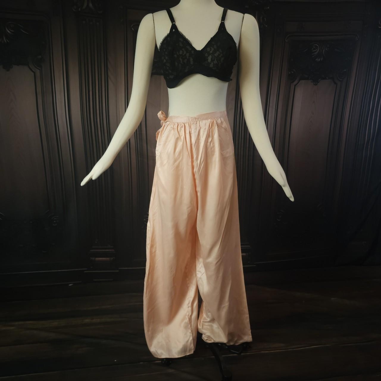 Antique Vintage 1930s 1940s Pink Lingerie Beach P… - image 1
