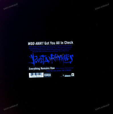 Busta Rhymes - Woo Hah!! Got You All In Check (remixes) Maxi (VG/VG) .