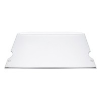 Easypart Passend FüR 7272810 Liebherr Glasscheibe 430X340Mm Mit Leisten