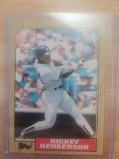 1987 Topps - Rickey Henderson #735