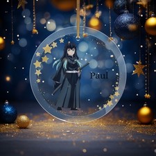 Demon Slayer: Kimetsu no Yaiba of Muichiro Tokito Glass Ornaments