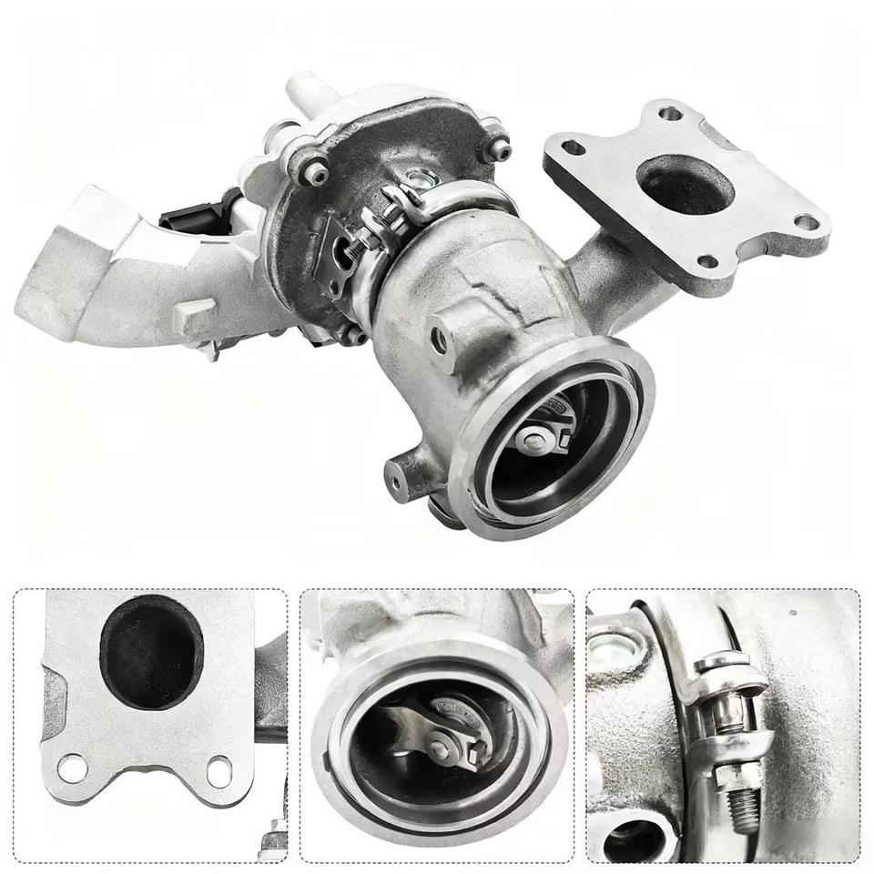Turbocargador 04E145721BX para VW Golf Jetta Polo 1.4 TSI Turbo 04E145721B Foto 4 de 4