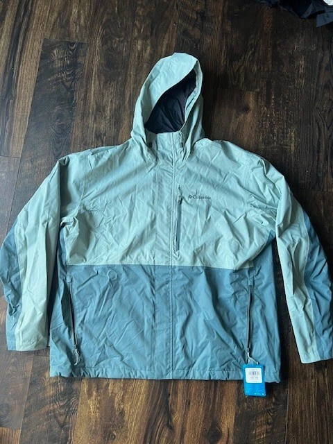 NEW Columbia Hikebound Jacket Niagara/Metal XXL WM6848-350