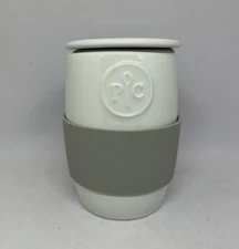 Pampered Chef Ceramic Breakfast Sandwich Maker/Egg Cooker NEW in Box