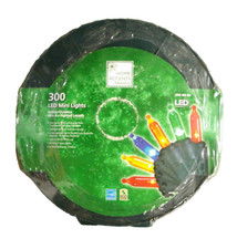 Home Accents Holiday Spool 300 LED Christmas Multi-color Mini String Lights NEW