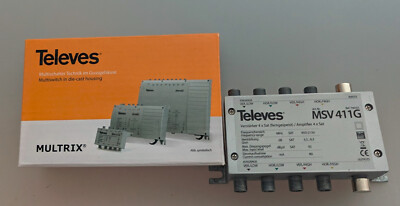 Sat-Verstärker Televes MSV411G 746101 4-fach