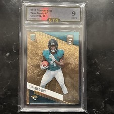 Tank Bigsby RC SP /10 gold Parallel, Mint 9, 2023 Donruss Elite