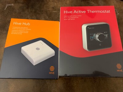 NIB Hive Active Thermostat - Plus Hive Hub - New