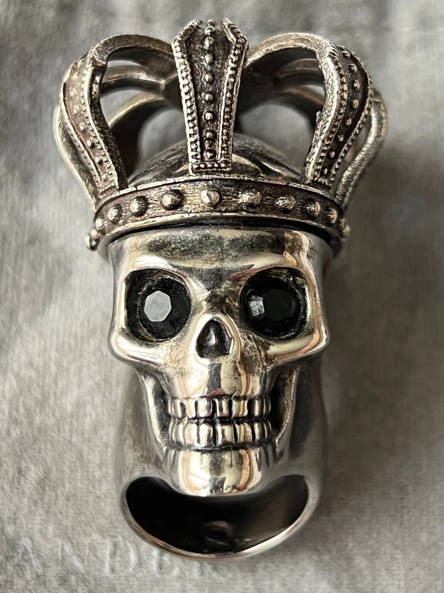 alexander mcqueen queen skull ring