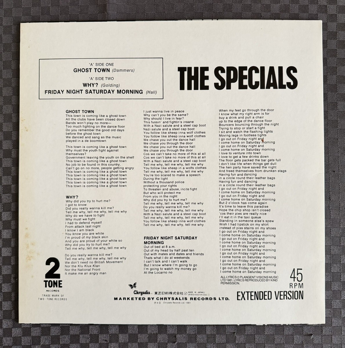 RARE SKA 12