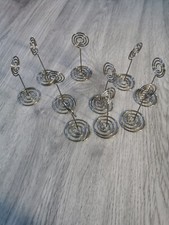 Metall Platzkartenhalter*- Kartenhalter*Fotohalter*Hochzeit*Deko* 10 Stück