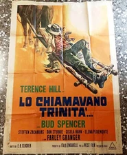 Manifesto originale 4F Prima Edizione - LO CHIAMAVANO TRINITA' - Poster Affiche