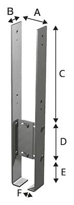 Simpson Strong-Tie Stützenfuß CMR SST