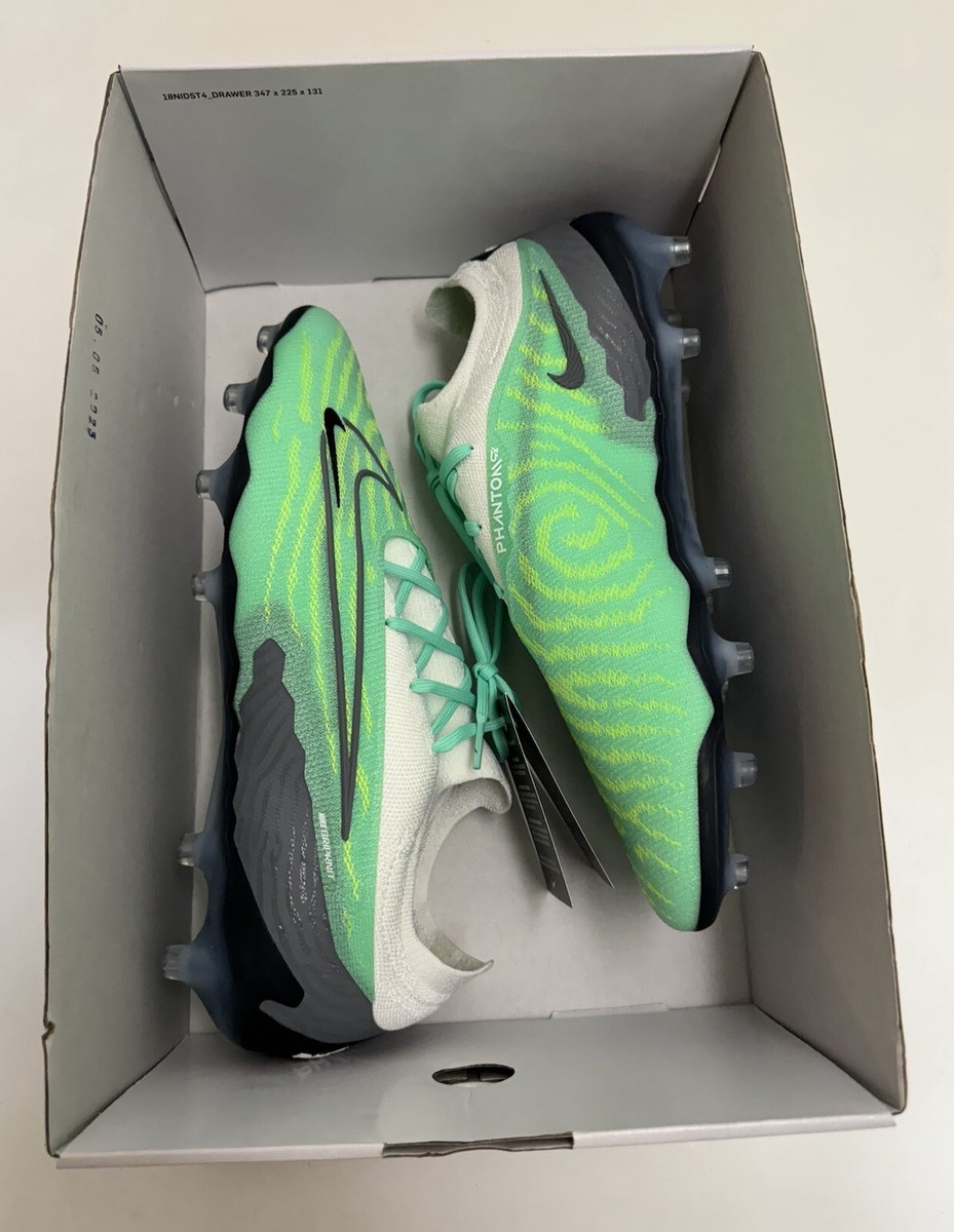 Nike Phantom GX Elite AG-Pro By You Mens Sz 11 Green Soccer