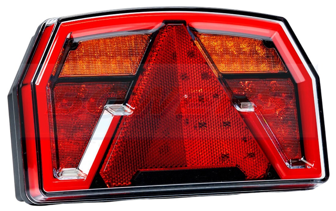 12v Neon LED Rear Combination (Stop/Tail/Indicator) Light Lamp For Trailer