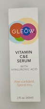 VITAMIN C E SERUM With HYALURONIC ACID Face Neck 2 fl oz Protect Skin