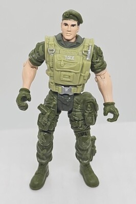 Vintage Chap Mei Soldier Green Beret 3.75'' Action Figure Toy - FREE SHIPPING 
