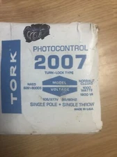 TORK - 2007 - Instant Response PHOTO CONTROL 105-277 VAC - 1800VA (NEW in BOX)