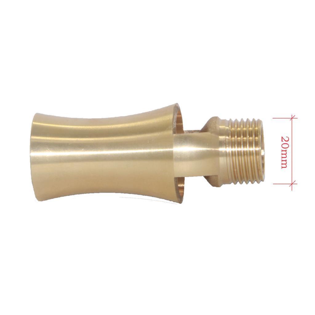 Brunnen-Sprinkler Düse Messing - Innengewinde Für Gartenteich Springbrunnen