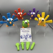 Learning Resources Fine Motor Peacock Pals 18 Mos Kids Toys 29 Pieces Missing 1