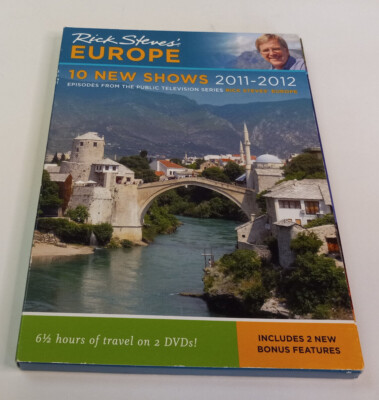 DVD Rick Steves' Europe 10 New Shows (2011-2012) used tested | eBay