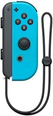 Nintendo Switch Joy Con Controller Single Right Neon Blue