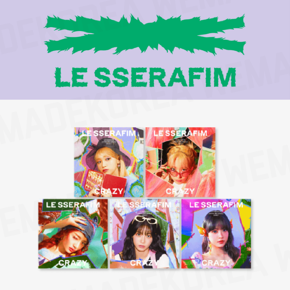 K-POP・アジア lesserafim CRAZY universal music store CRAZY [UNIVERSAL MUSIC STORE限定盤][CD MAXI] - LE SSERAFIM