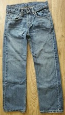Boys Levis 569 Loose Fit Blue Jeans 25" X 25" Size 10 Nice