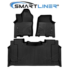 SMARTLINER Custom Fit Floor Mats 2 Row All Weather 2025-2026 RAM 1500 Crew Cab