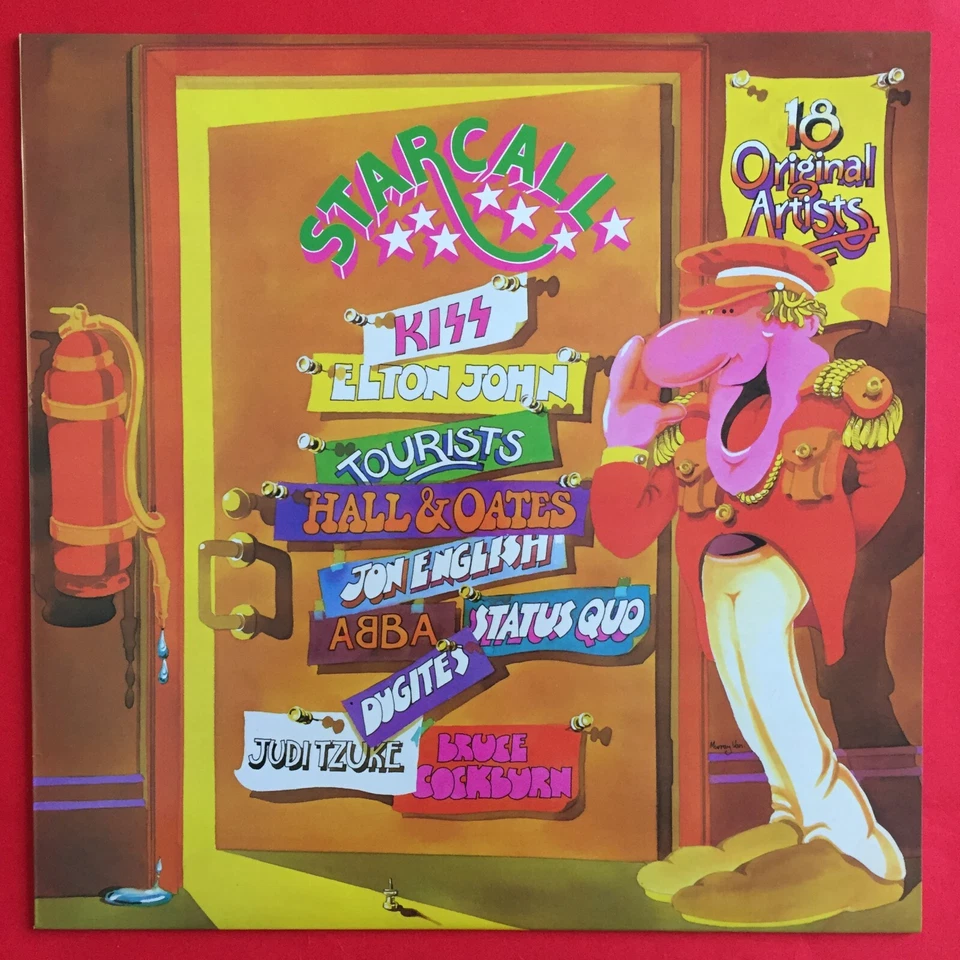 Star Call Vinyl Record Kiss Abba Hall And Oates Elton John Ol 55 Numbers Dugites - Image 3 of 4