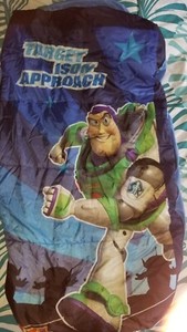 buzz lightyear sleeping bolsa