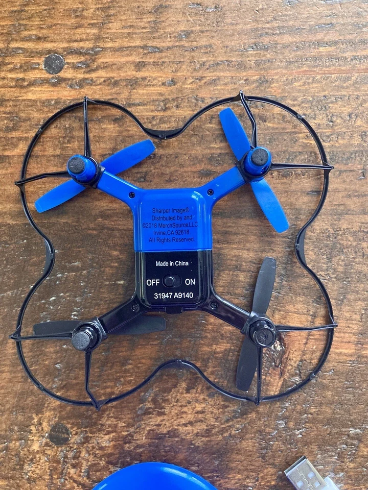 Sharper Image R/C Stunt Drone with Hand Controller 360 Rolls Dro-002 WORKING - Image 3 of 4