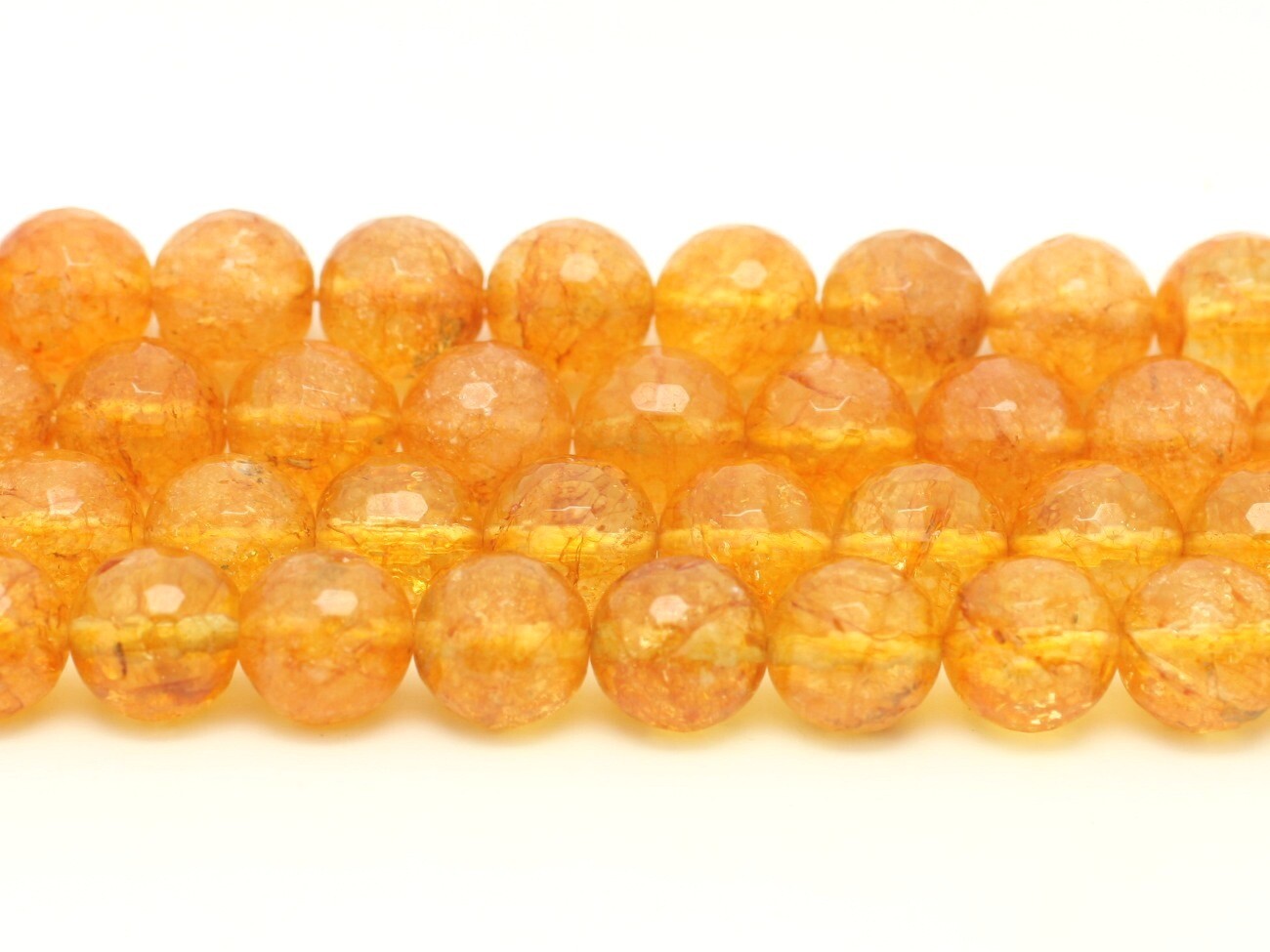 Perles de citrine 10mm naturelles, fil 39cm de pierres véritables pour bijoux DIY